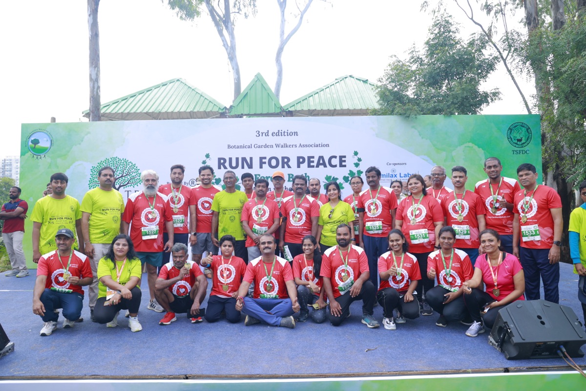 Run for Peace group